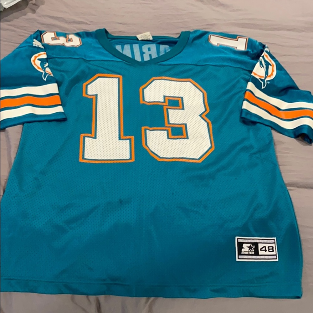 Vintage Miami Dolphins Dan Marino Jersey L48